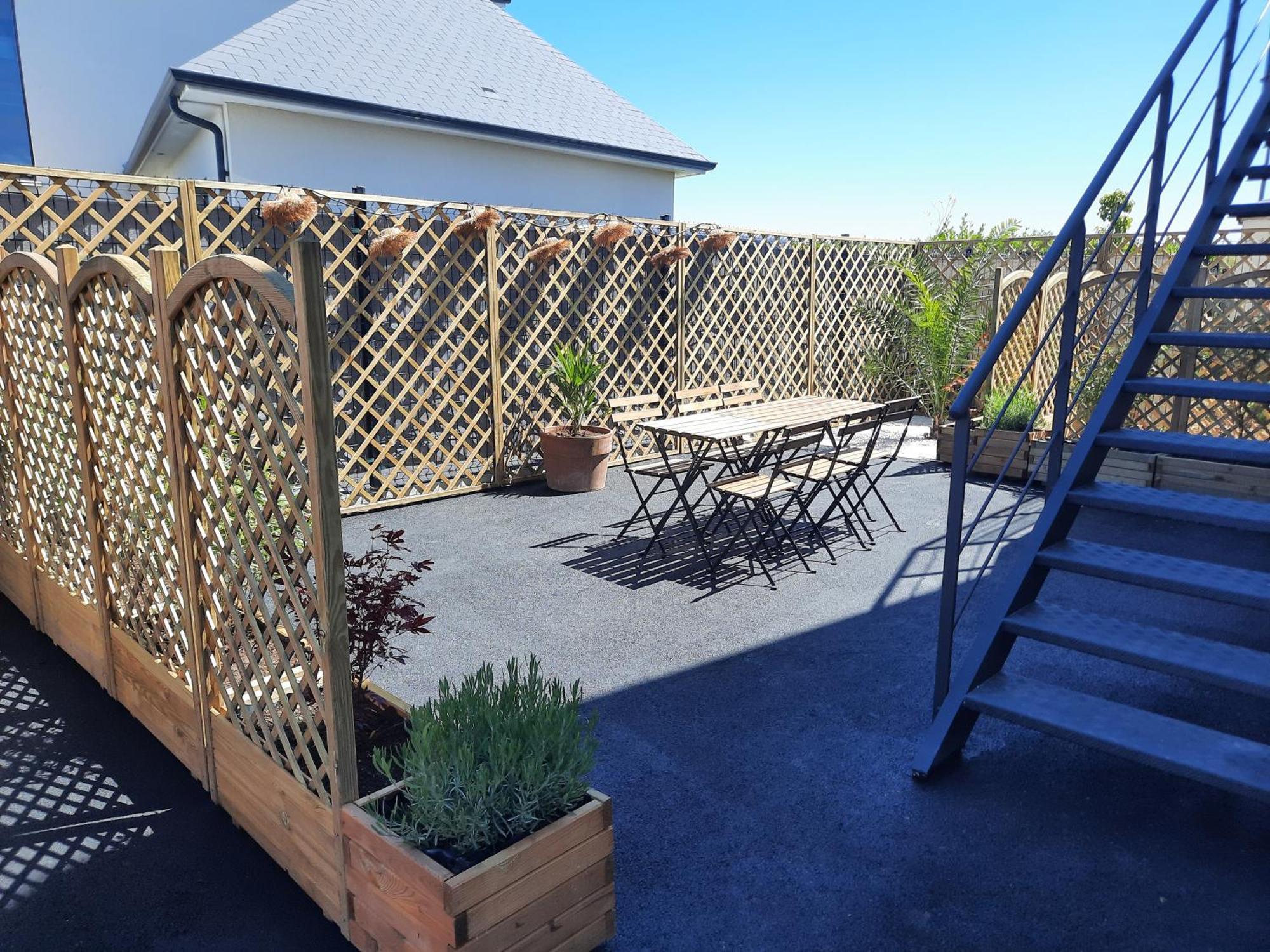 Duplex Avec Vue Sur Mer-La Rose Des Vents Saint-Côme-de-Fresné Extérieur photo