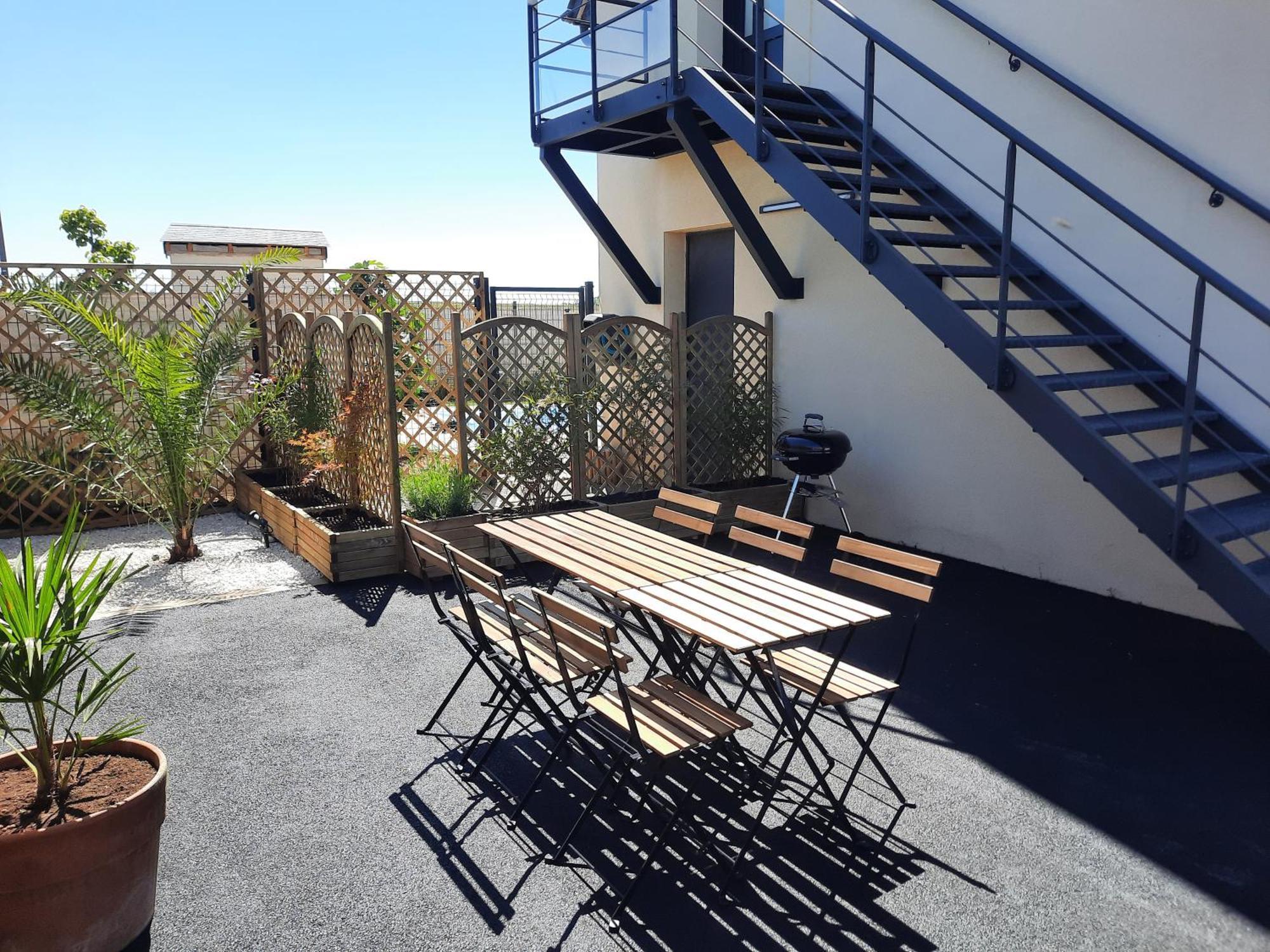 Duplex Avec Vue Sur Mer-La Rose Des Vents Saint-Côme-de-Fresné Extérieur photo