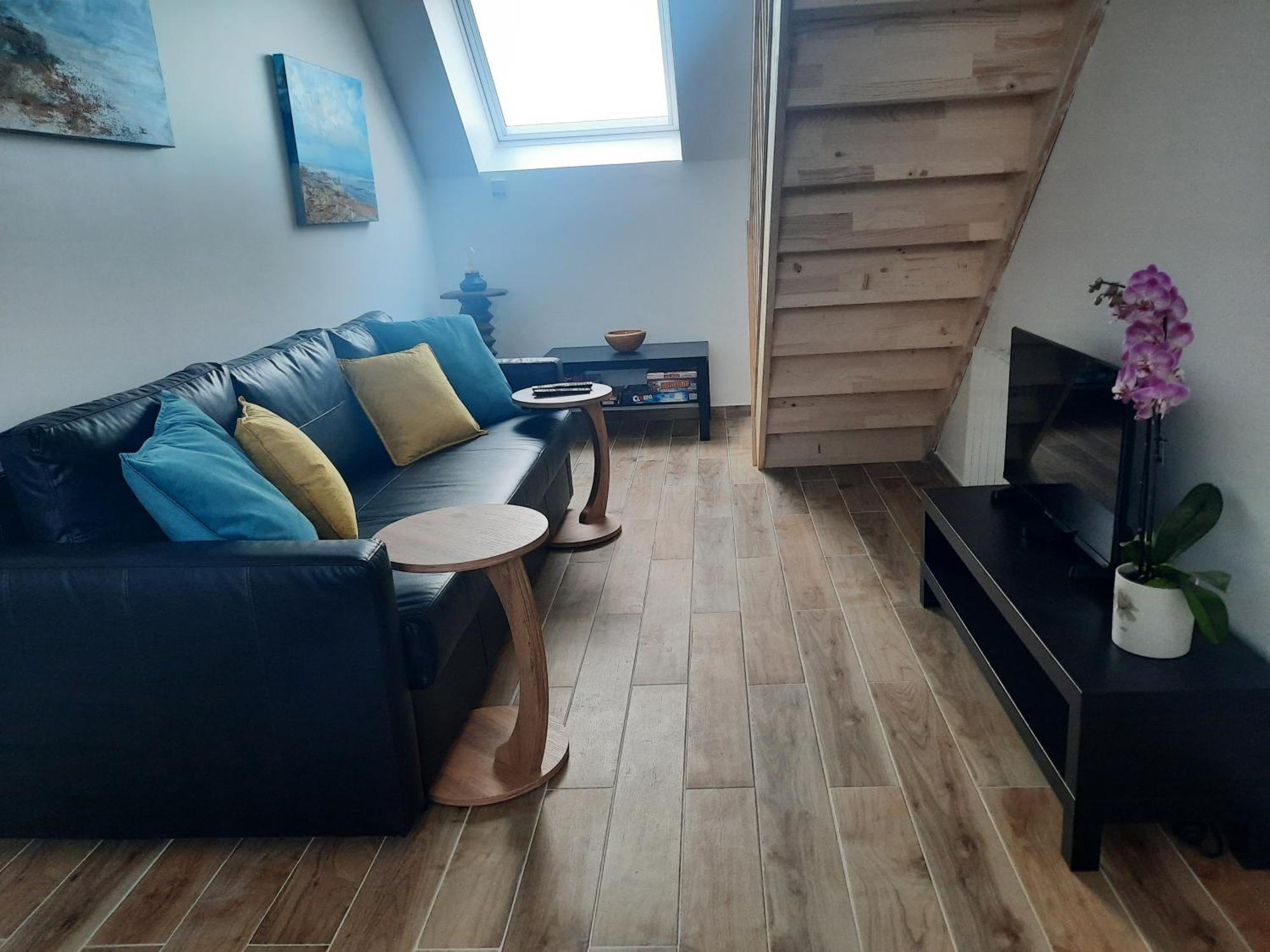 Duplex Avec Vue Sur Mer-La Rose Des Vents Saint-Côme-de-Fresné Extérieur photo